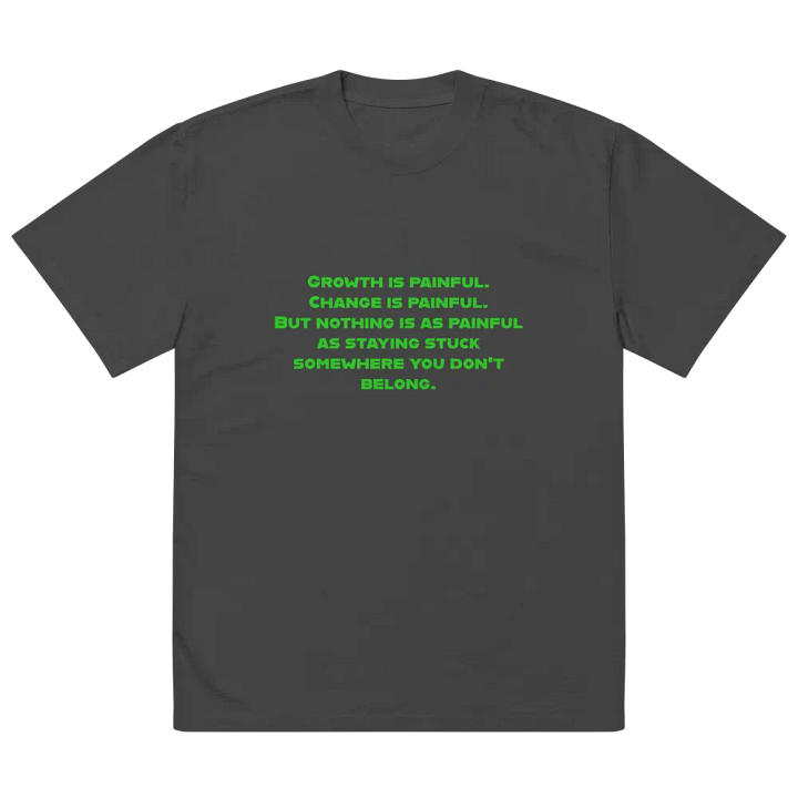 Premium Oversized Faded T-Shirt product image (2)