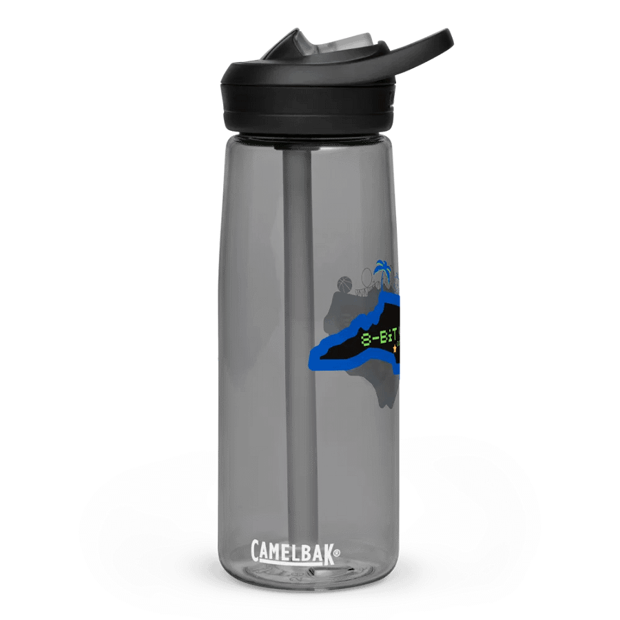 8-Bit Map Logo Water Bottle product image (1)