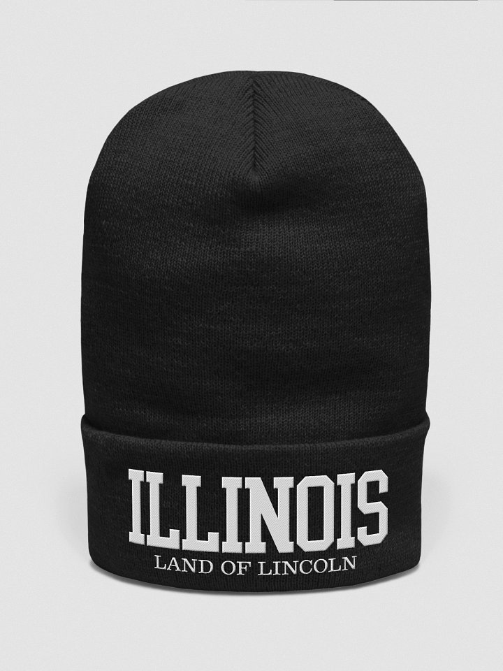 Illinois Land of Lincoln Beanie Hat product image (3)