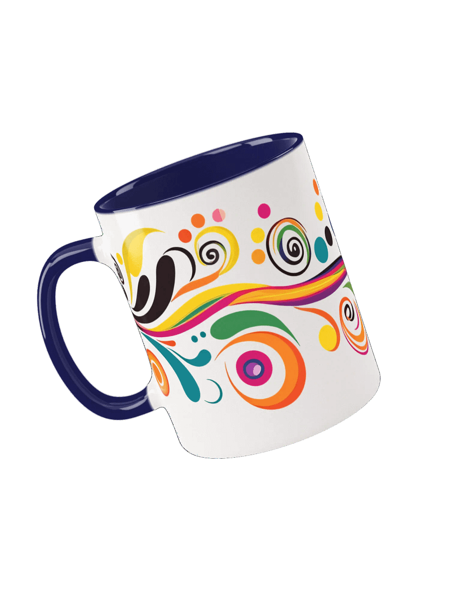 Swirls of Happiness Ceramic Mug product image (12)