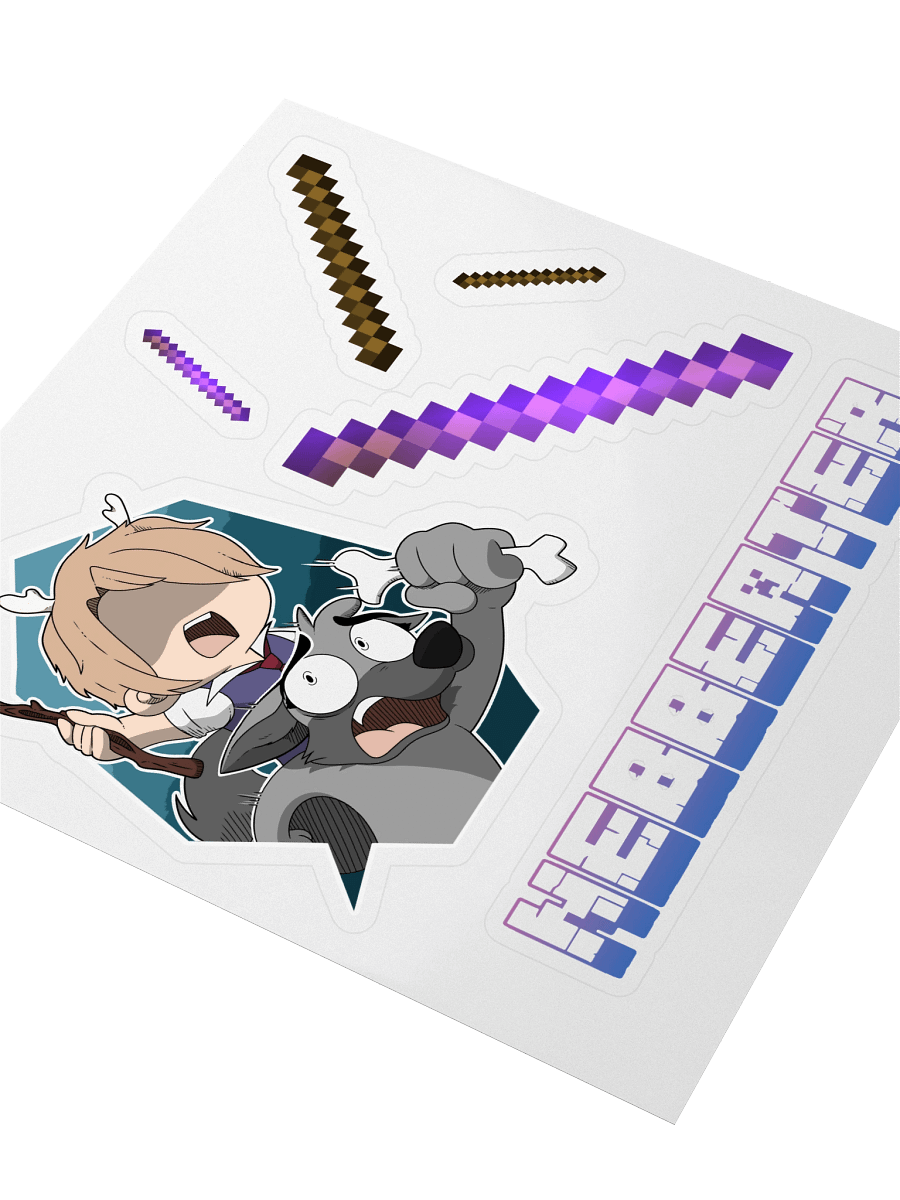 Neb Beater Kiss Cut Stickers product image (3)