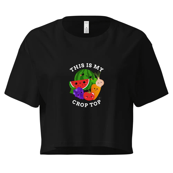 The Punny Plant Crop Top product image (20)