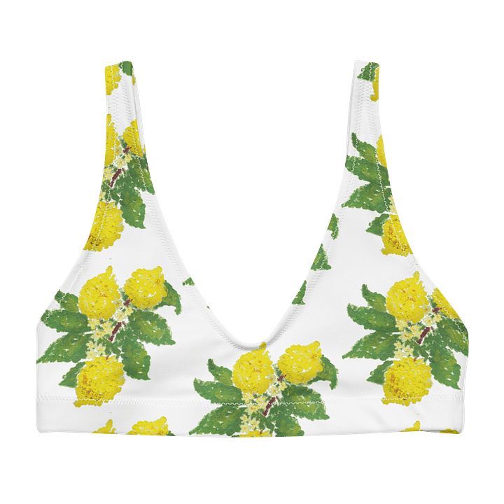 Lemon Love White Swim Top product image (1)