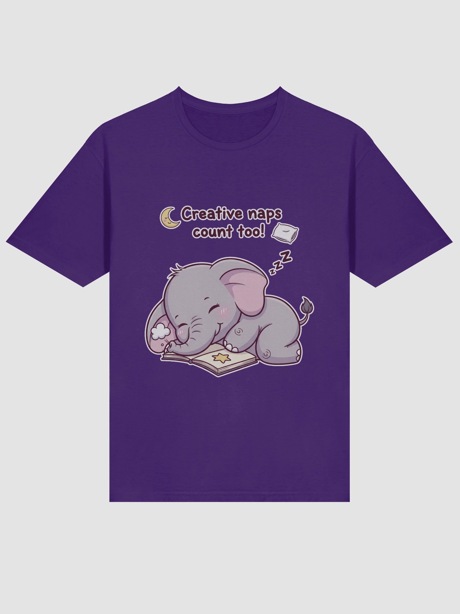 Sleepy Elephant Unisex T-Shirt product image (17)