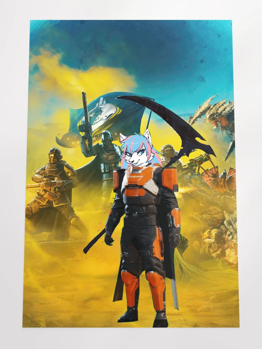 Helldivers 2 Edited Wolfy Poster product image (4)
