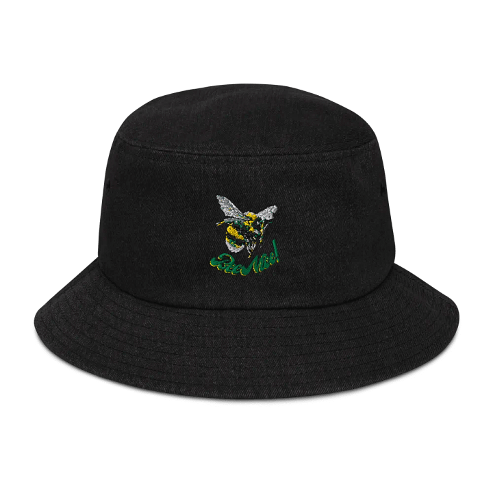 Bee Nice Denim Bucket Hat product image (1)