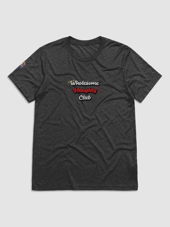 Wholesome Naughty Club Triblend Tee product image (4)