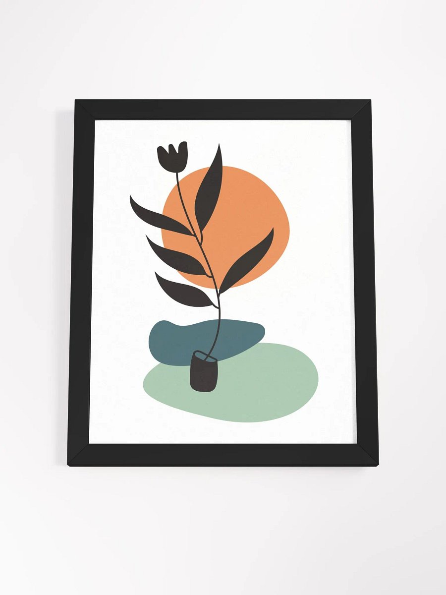 Minimalist Botanical Bliss Framed Poster product image (59)