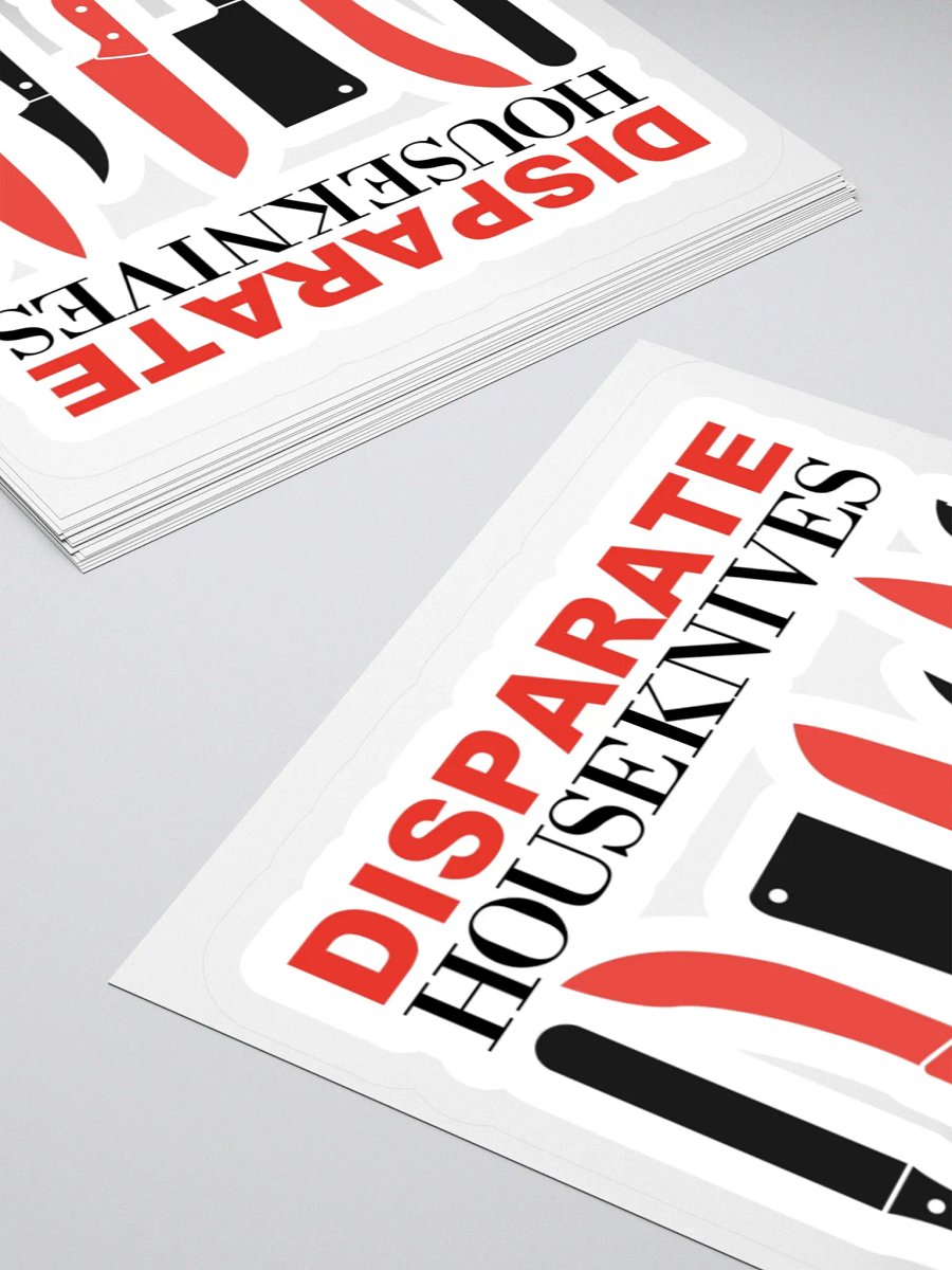 Disparate Houseknives Sticker product image (10)