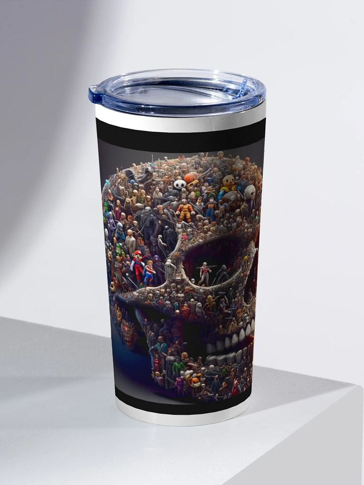Pop Culture Skull 20oz Stainless Steel Tumbler product image (2)