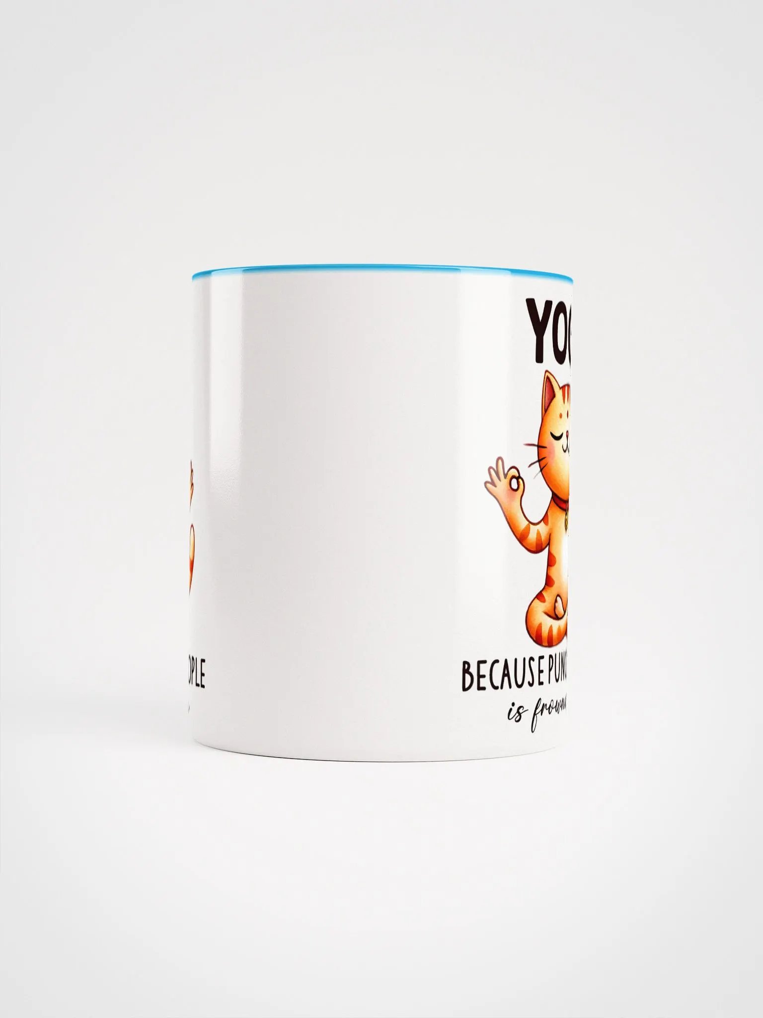 Yoga because punching people is frowned upon Mug product image (21)