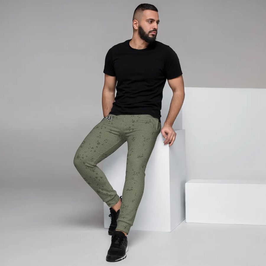 Faithful Camo: 1 Corinthians 16:13 Male Joggers - Desert Night Camo product image (6)