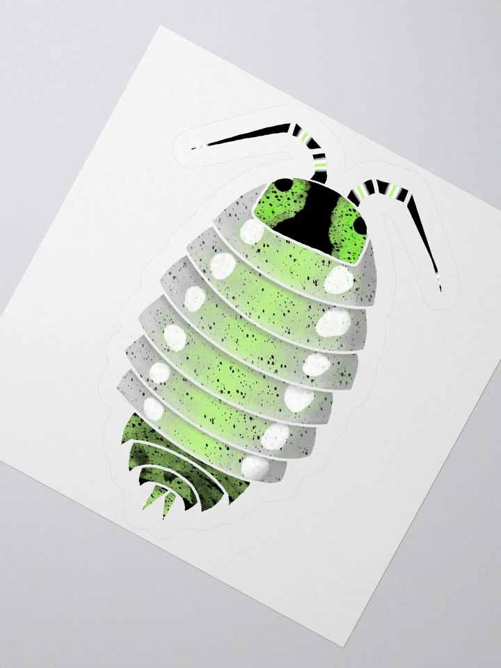 Agender Isopod Sticker product image (7)