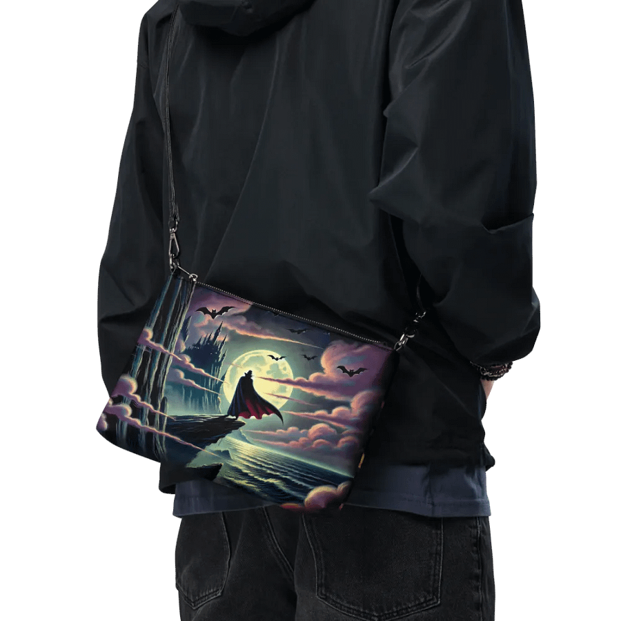 Dramatic Vampire Crossbody Bag - Halloween Purse product image (9)
