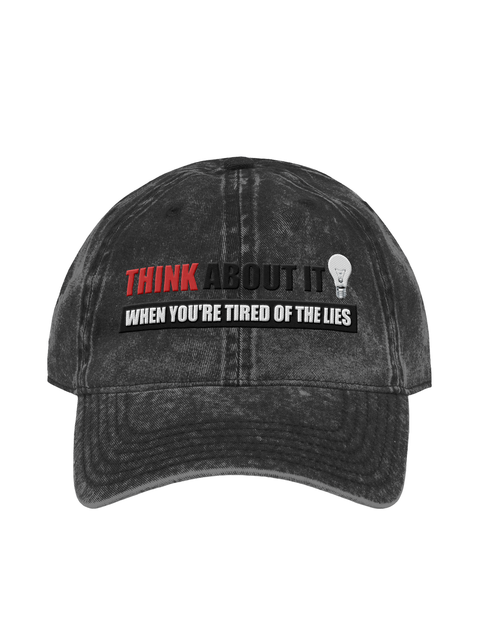 Think About It Logo Dad Hat product image (1)