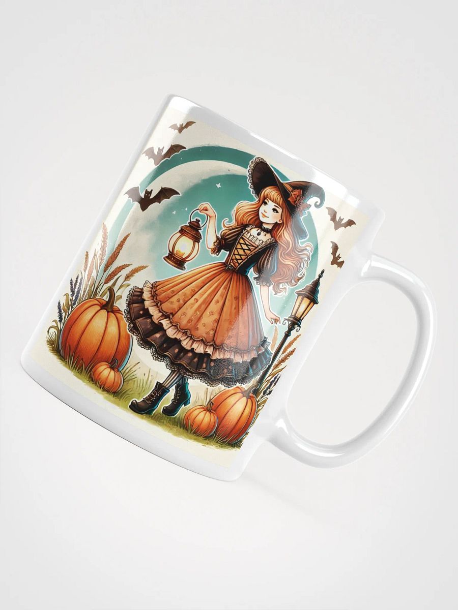 Witch Mug, Charming Witch Gifts, Gift for Her, Witchcraft Mug, Bats Mug, Pumpkin Mug, Gift for Halloween Lovers, Halloween Mug 11oz, 15oz, 20oz product image (4)