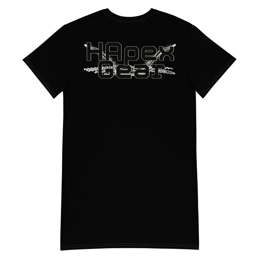 T-Shirt Dress - Black - Black HApex Gear Black Logo product image (6)