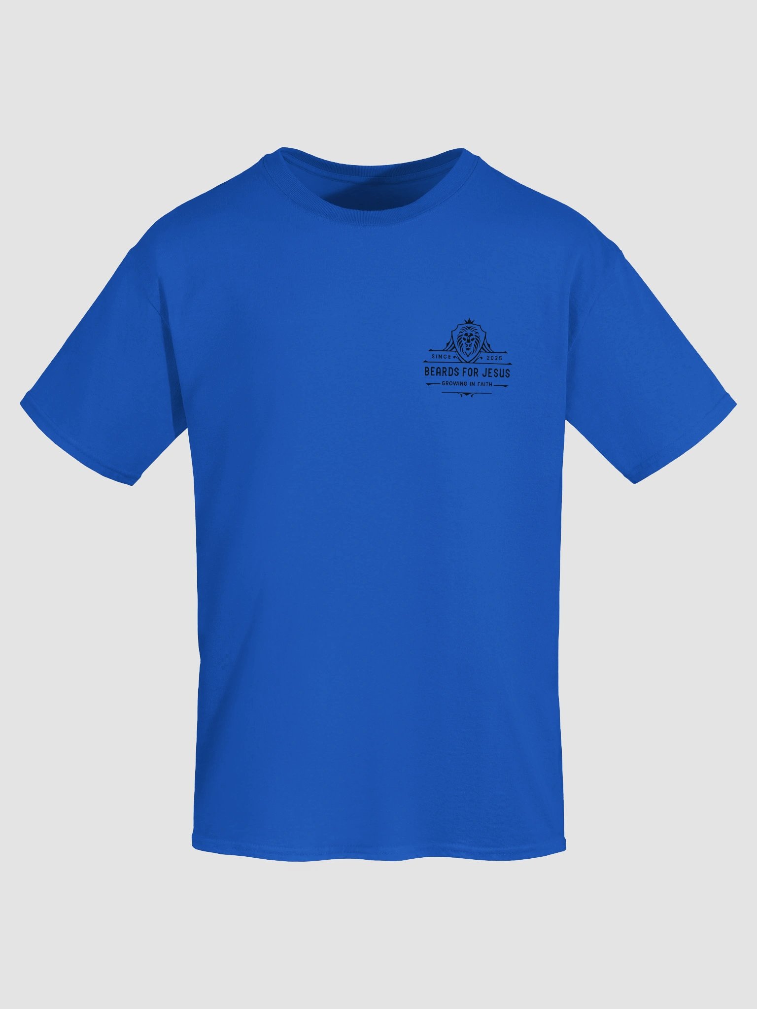 Beards For Jesus Logo with QR Code Tee - Black Logo product image (7)