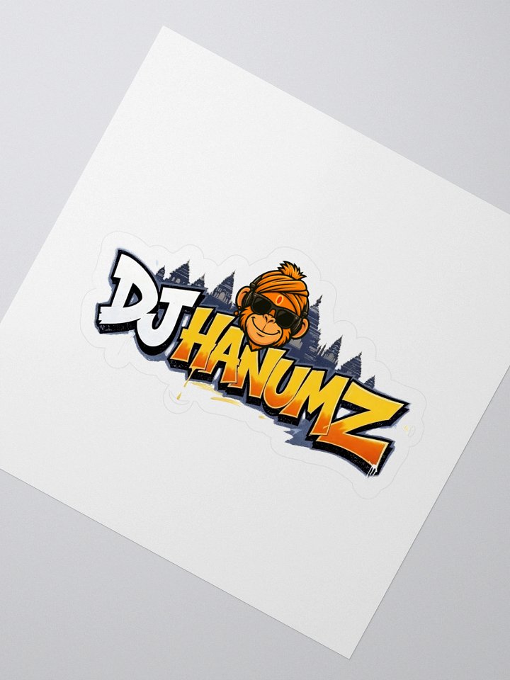 DJ HanumZ Banner Sticker product image (2)