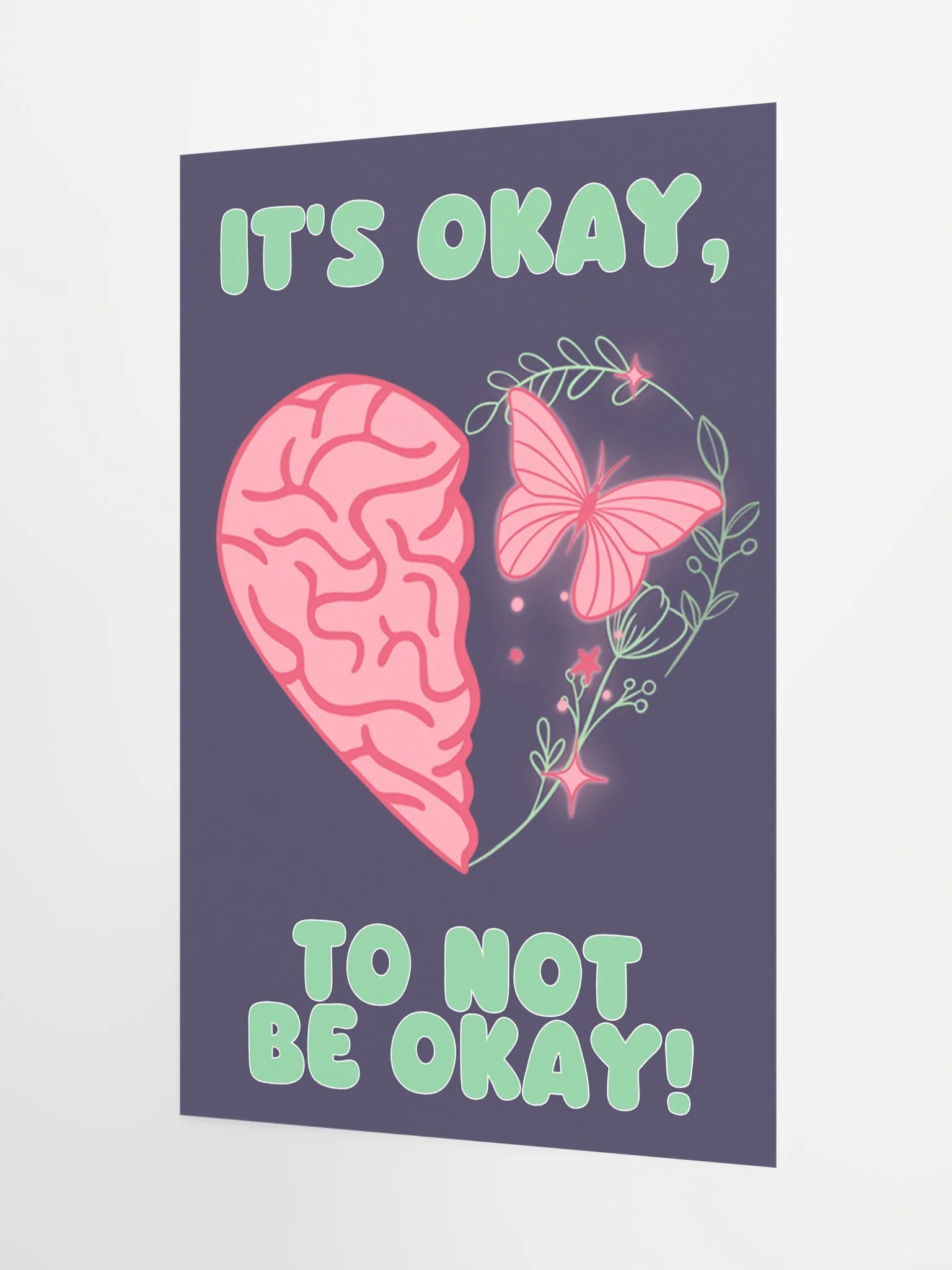 Mental health poster - It's okay to not be okay product image (3)