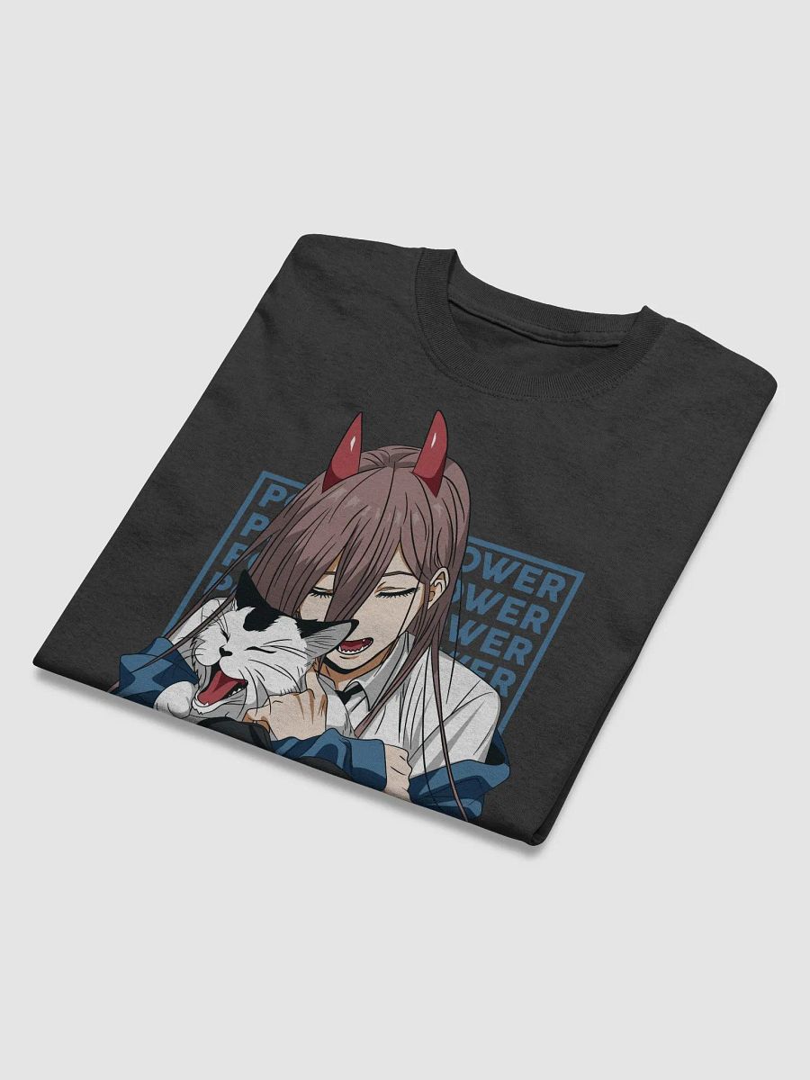Chainsaw Man Power & Meowy T-Shirt – Gildan Heavyweight product image (6)