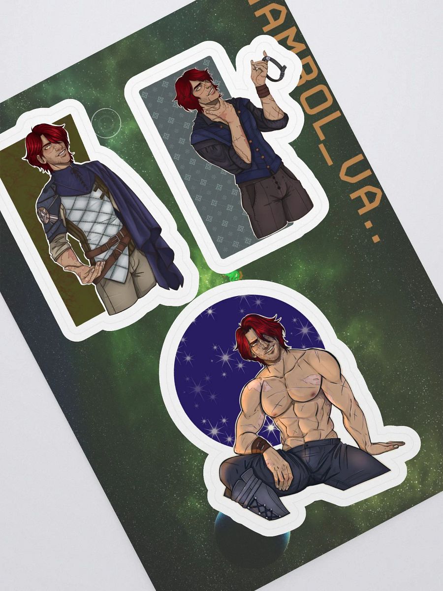 Elijah sticker sheet product image (1)