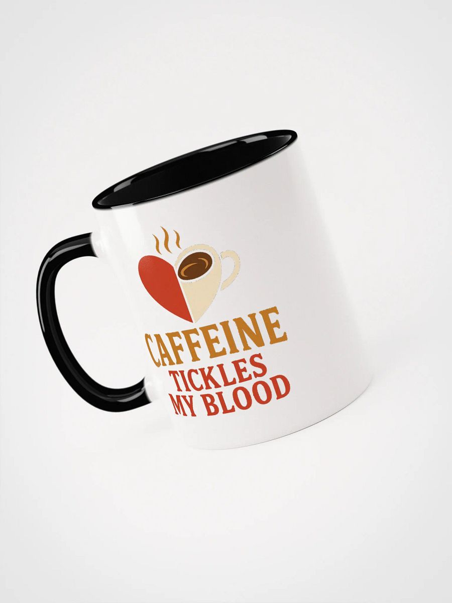 Caffeine Tickles My Blood Accent Mug product image (5)