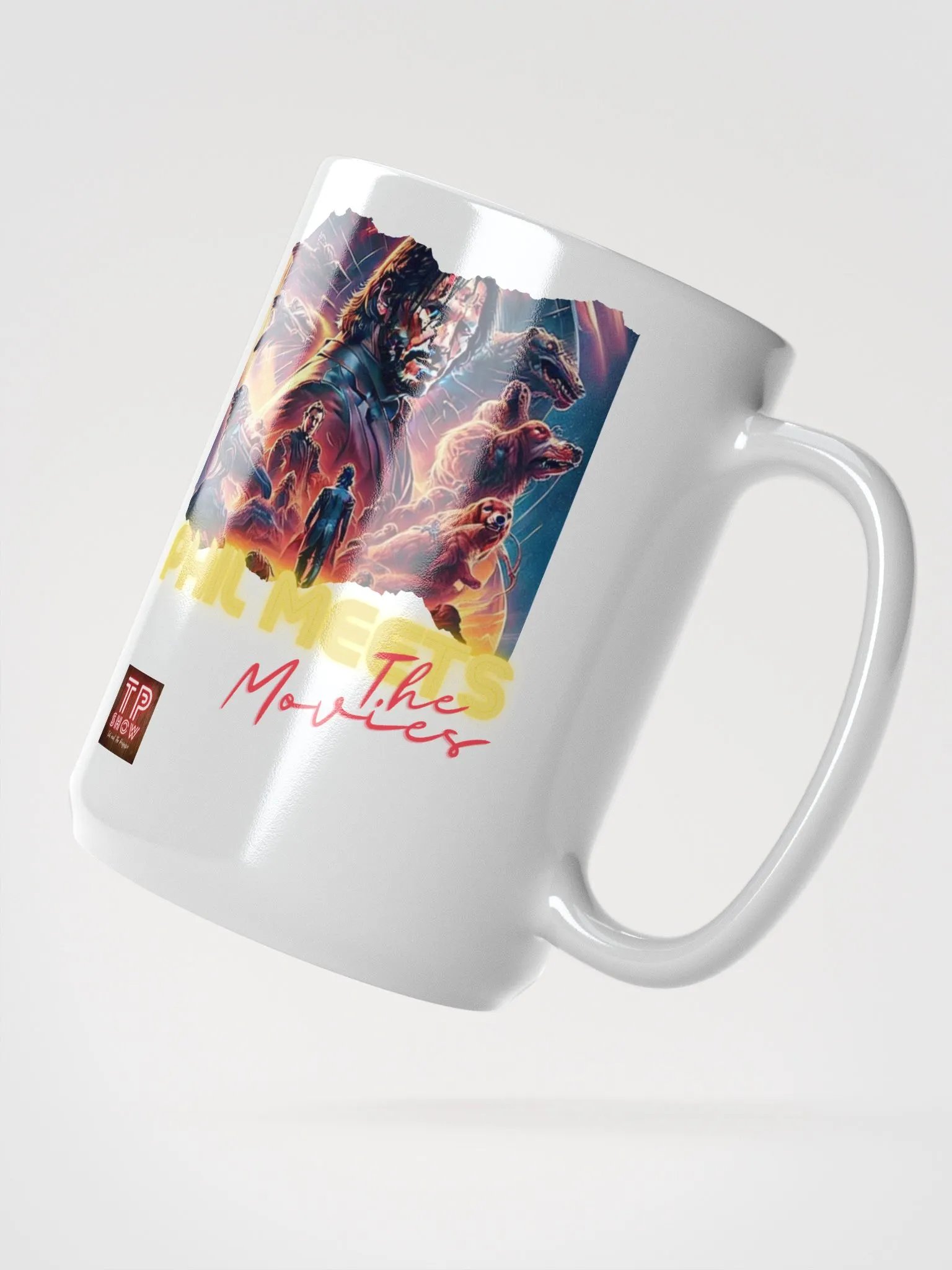 Phil meets the movies coffee cup product image (2)