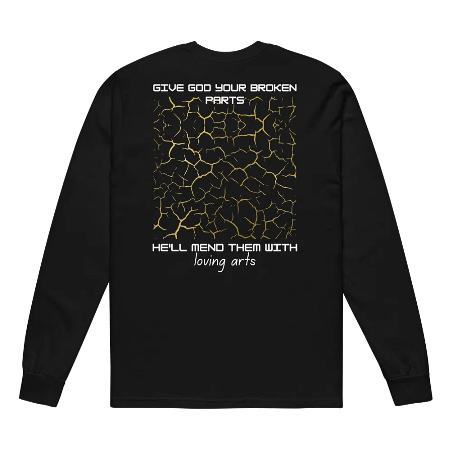 Give God your broken heart Unisex Long sleeve shirt product image (1)