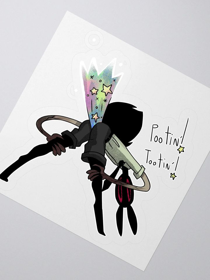 Pootin' - sticker product image (2)
