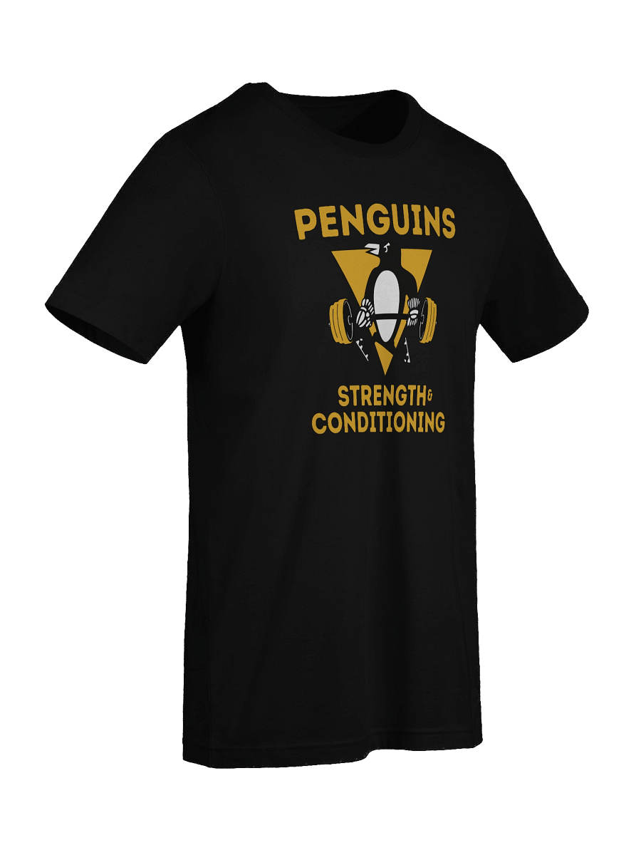 Penguins Strength and Conditioning T-Shirt – Funny Hockey Gym Workout Tee product image (9)