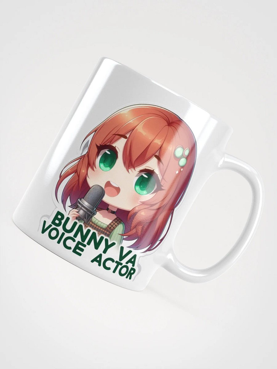 BunnyVA White Glossy Mug product image (4)