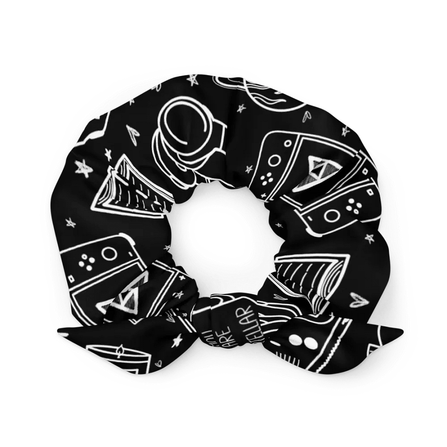 Dark Doodle Scrunchie product image (1)