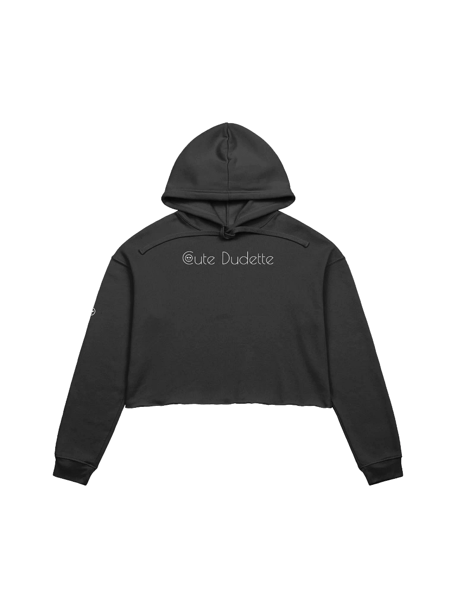 Cute Dudette Crop Hoodie product image (1)