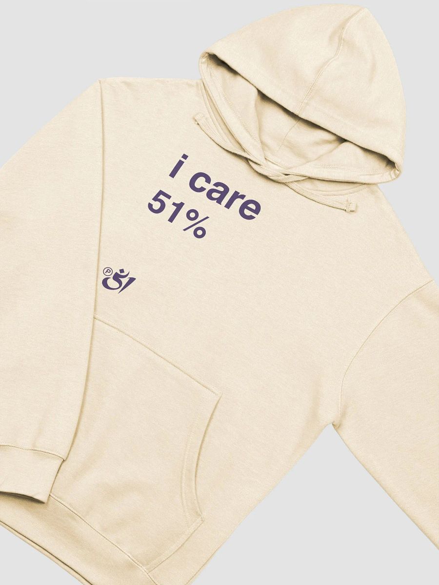 I care 51% hoodie product image (3)