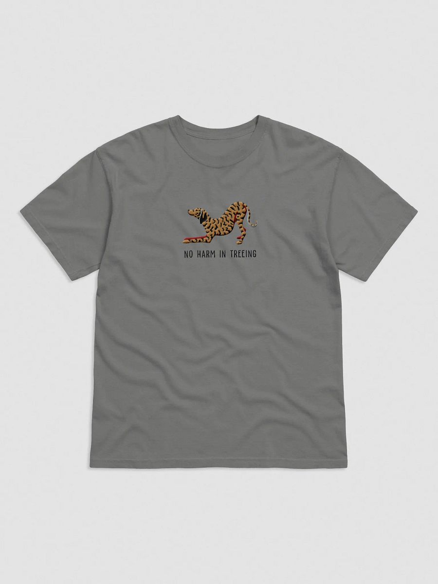 No Harm in Treeing T-Shirt(Embroidered) of a Plott Hound product image (4)