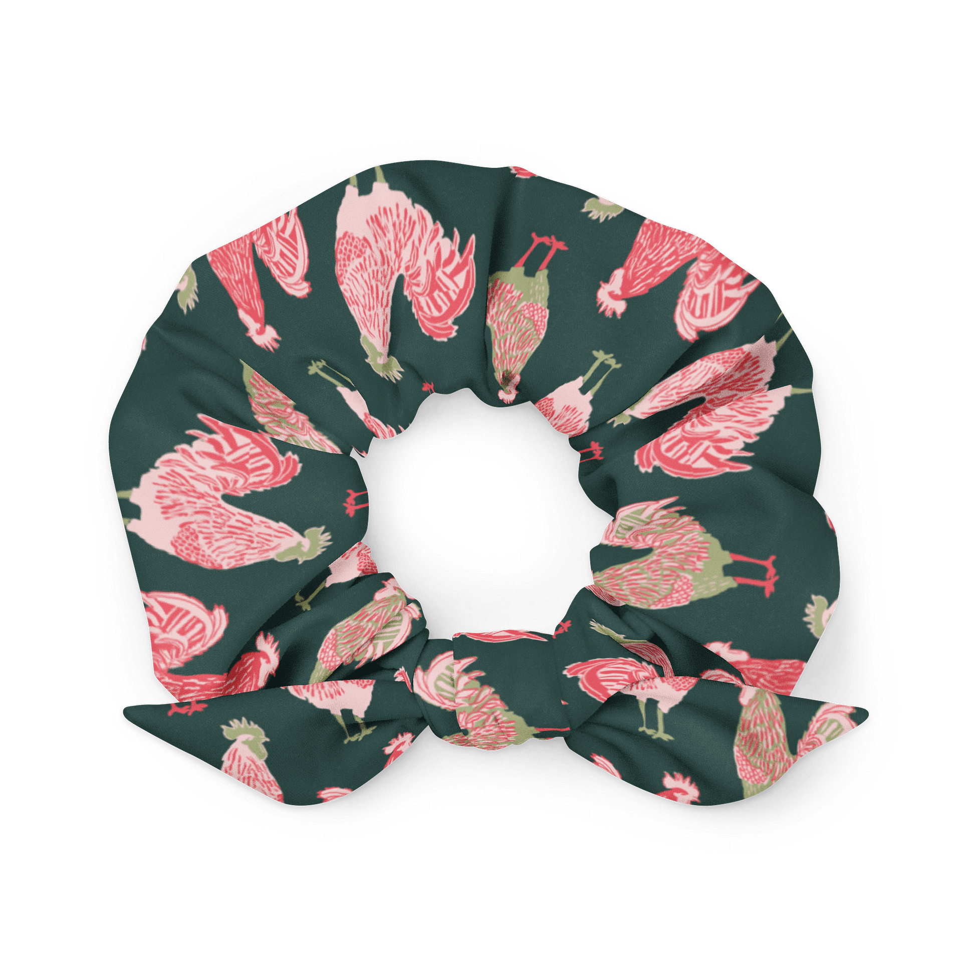 Rooster Rendezvous All-Over Print Scrunchie product image (1)