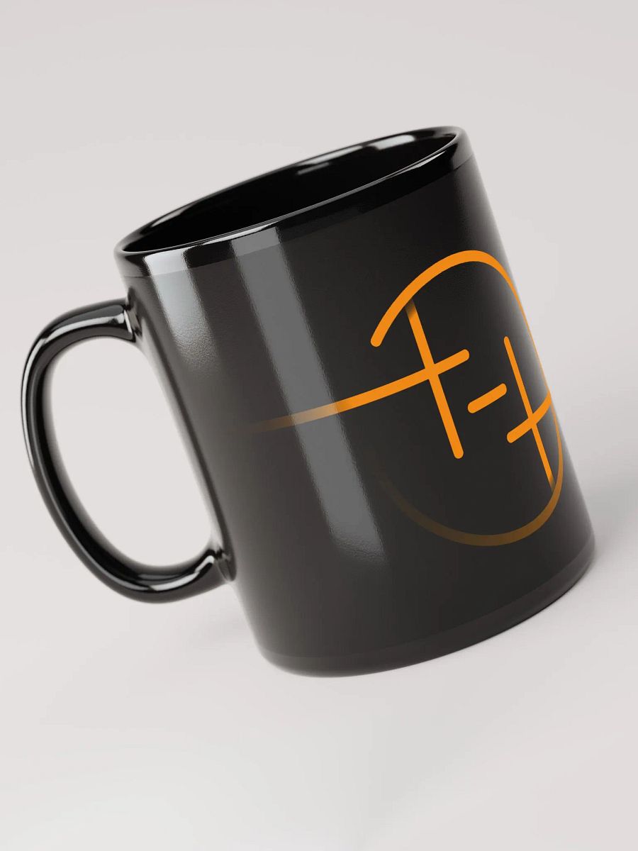 not-things logo and name mug (black) product image (3)