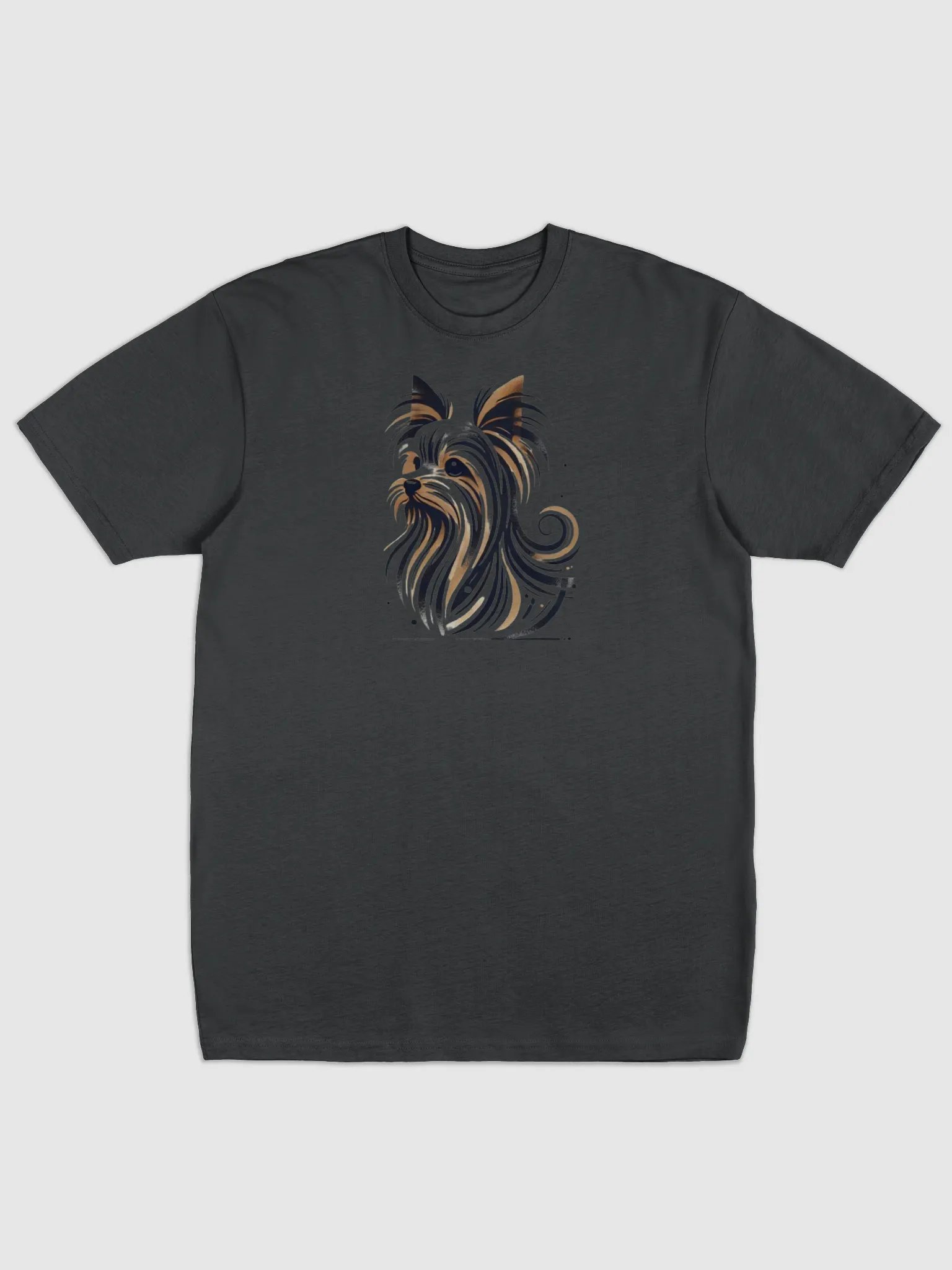 Abstract Yorkshire Terrier Art T-Shirt product image (1)