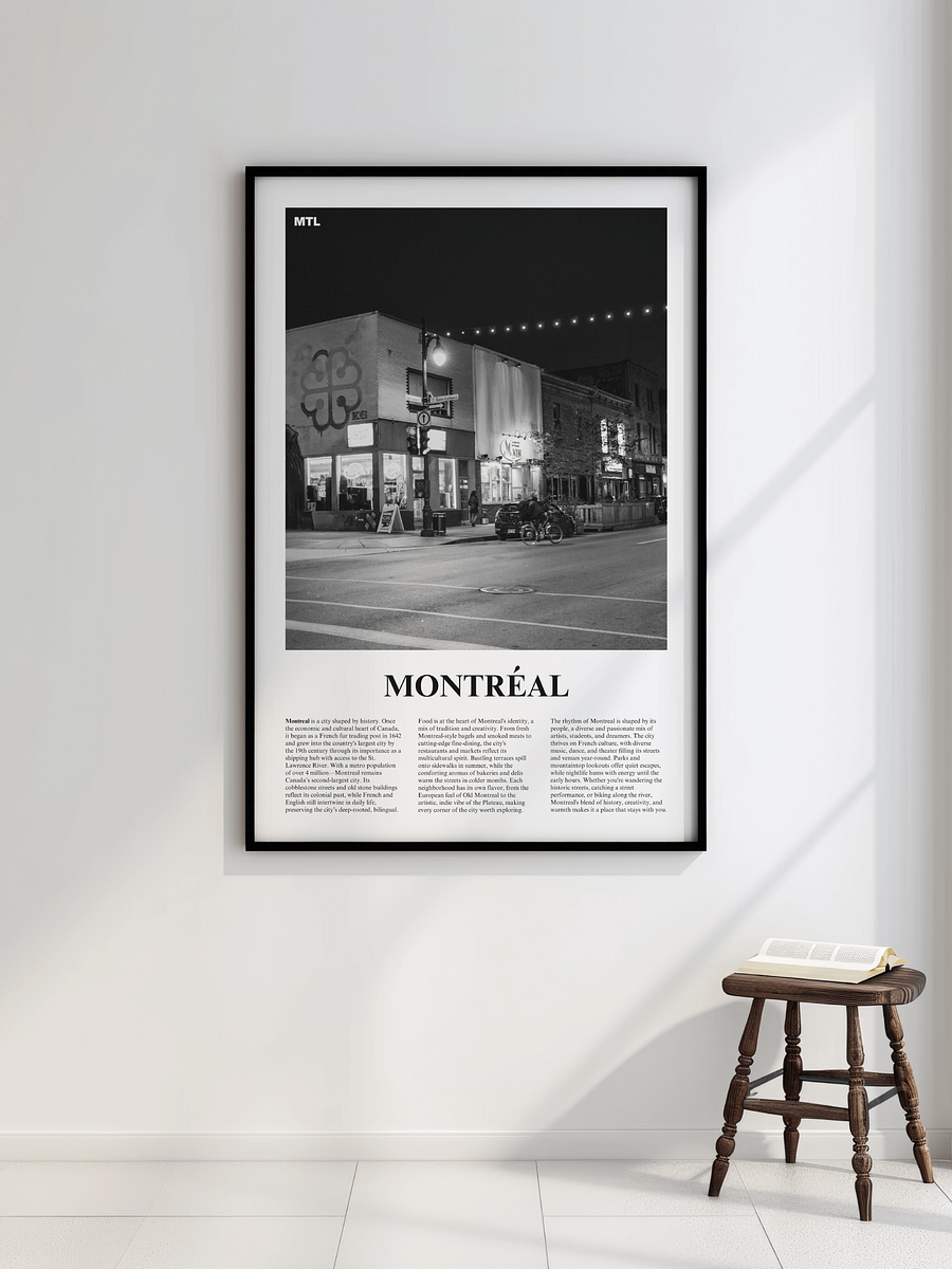 Montreal 02 Newspaper Poster product image (4)
