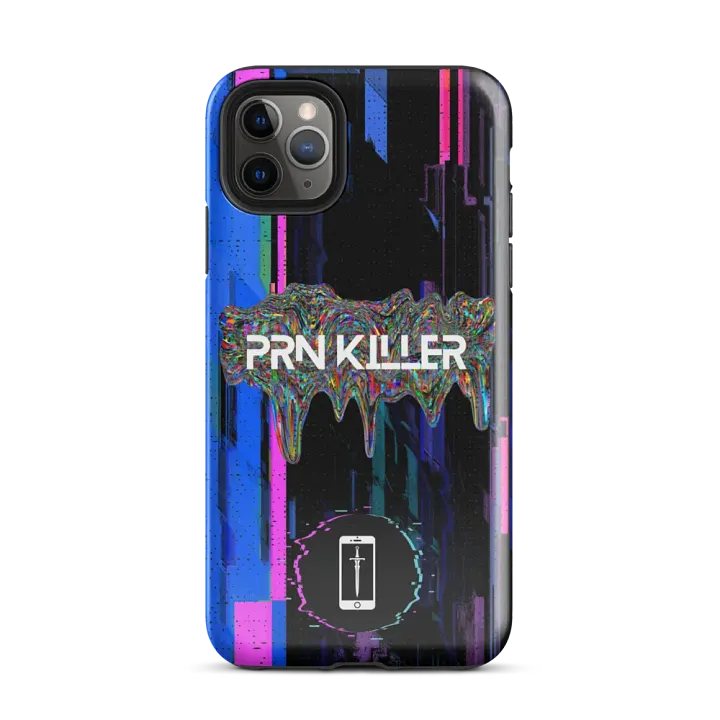 PRN KILLER "Glitch" Tough iPhone Case product image (2)
