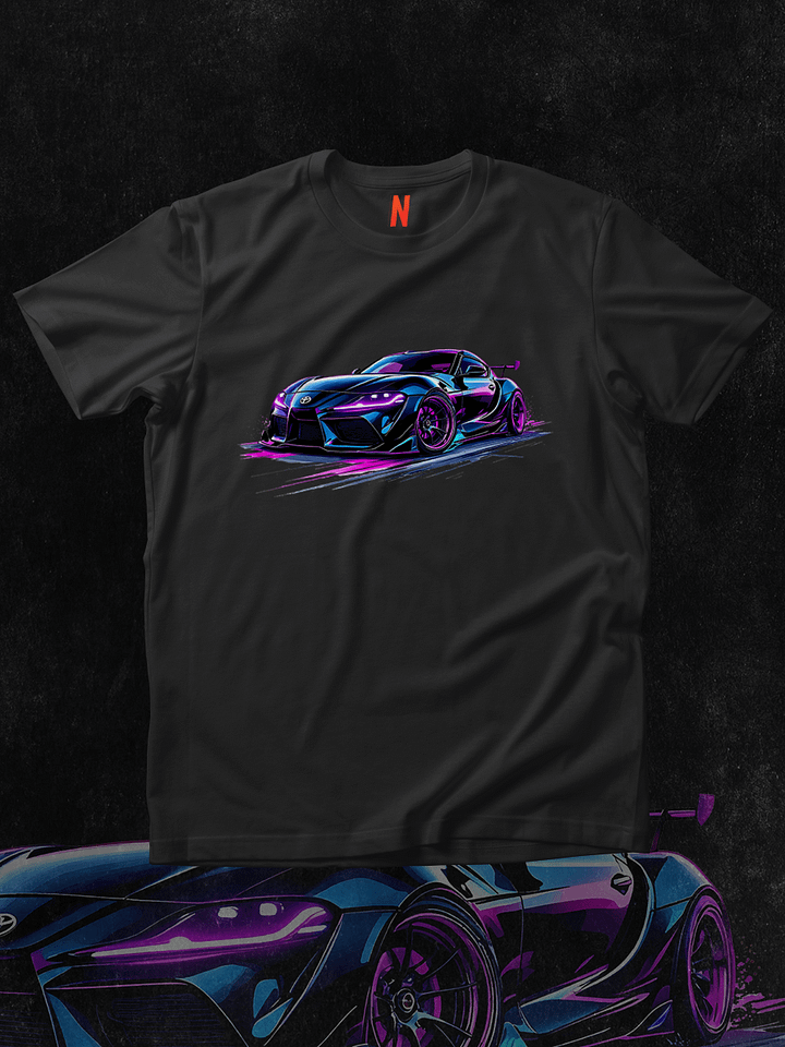 Velocity Car - Printed Tee High Quality product image (1)