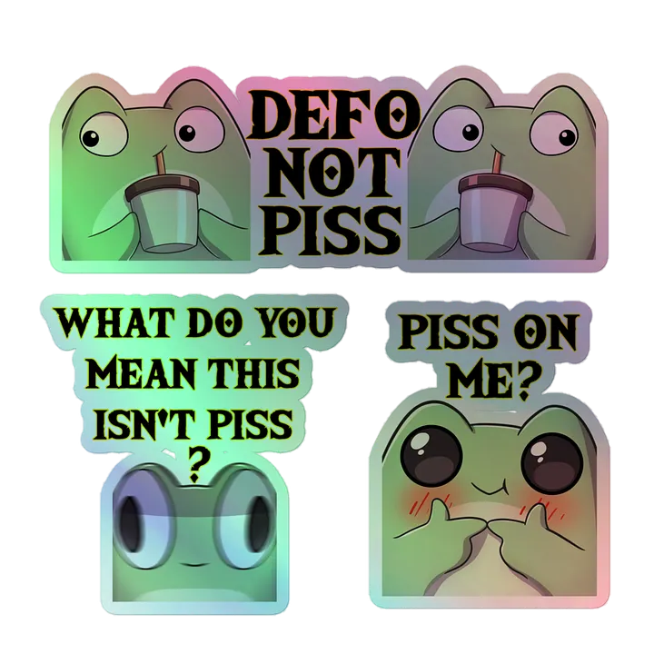 Holo Piss LIMITED EDITION product image (1)