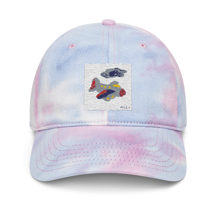 Kid Airplane (Sportsman Tie-Dye Dad Hat) product image (1)