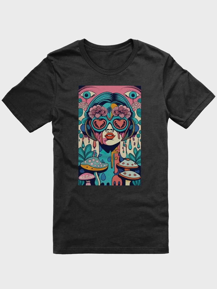 Retro Trippy Woman T-Shirt product image (1)