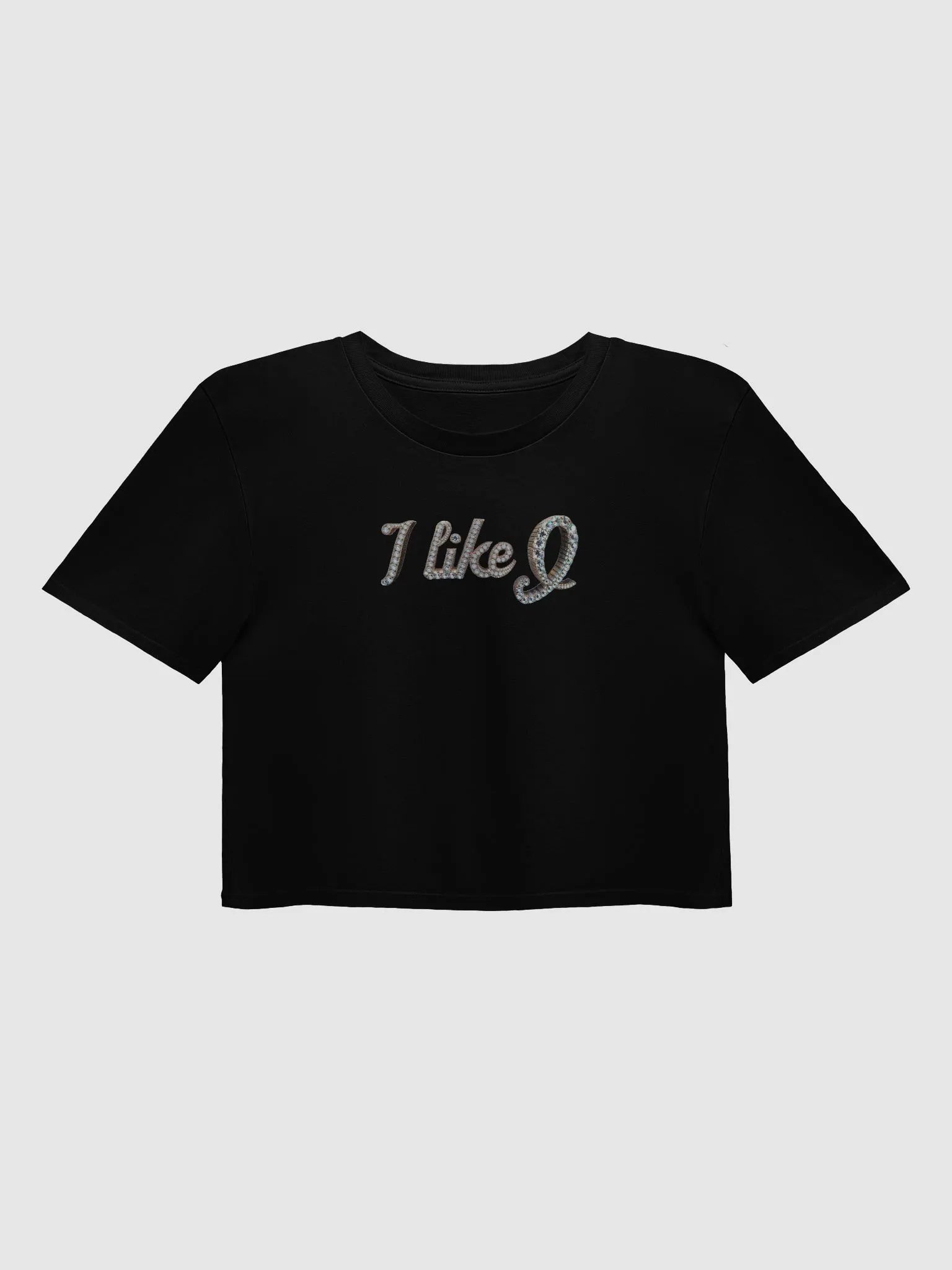 Sparkling I Like Q Crop Top product image (49)