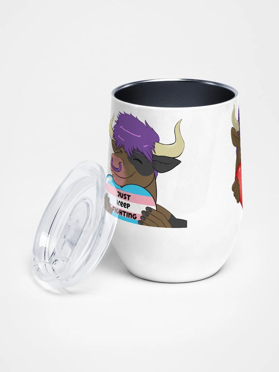 "Cup of Love" Wine Tumbler product image (2)
