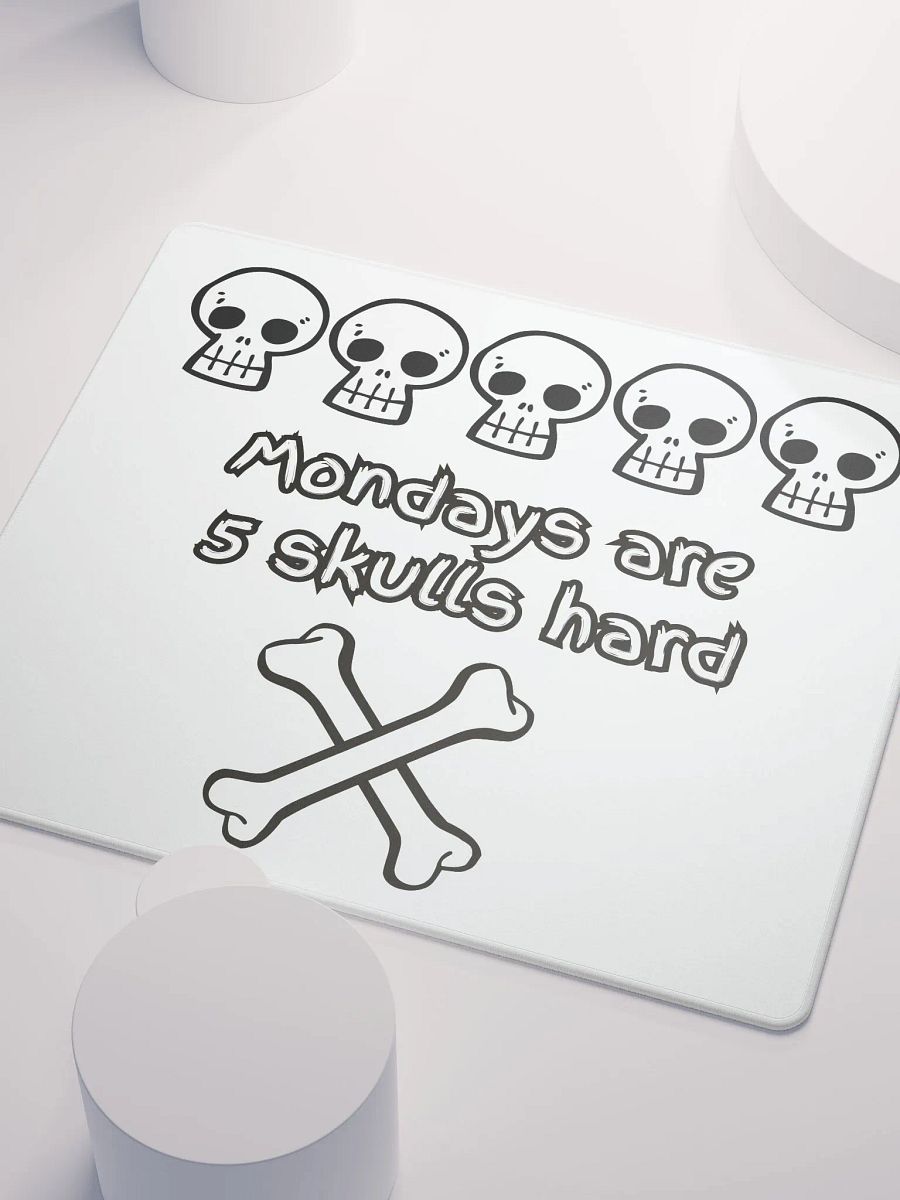 5 Skulls Hard Gaming Mouse Pad product image (3)