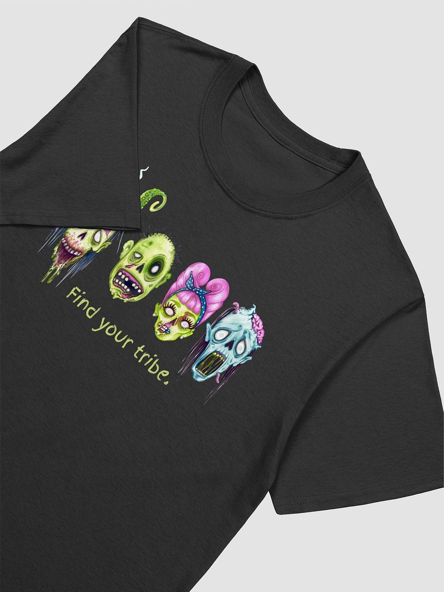 Find Your Tribe Zombie Heads T-Shirt product image (7)