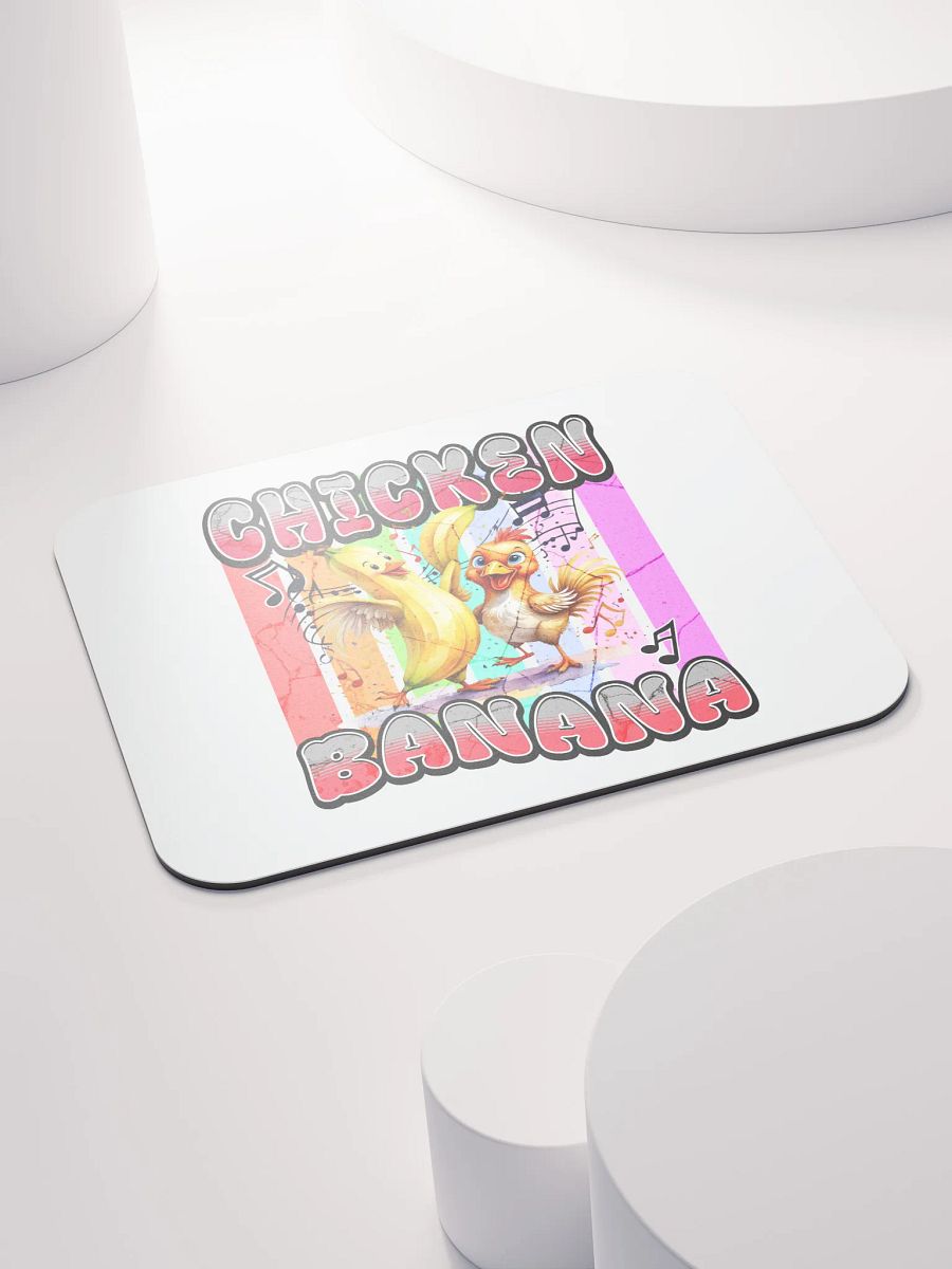 Chicken Banana Whimsical Mouse Pad product image (4)